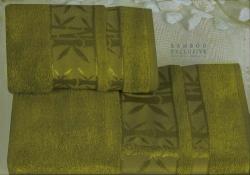 Бамбуковые полотенца зеленые